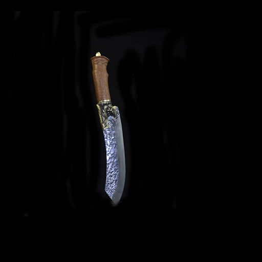 Title 2, Dragon Tiger Forged Kitchen Knife for Household...