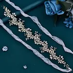 Rose Gold With White Ribbon