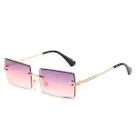 Violet pink lens