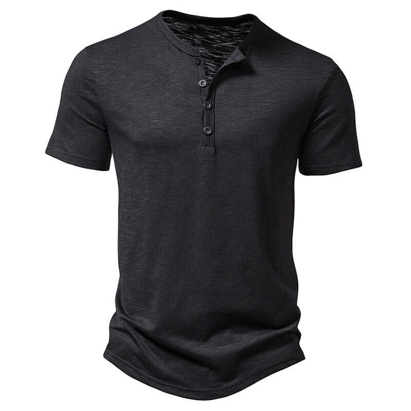 Men's cross-border casual short-sleeved T-shirt, comfortable and versatile for everyday wear, perfect for travel and lei — photo 2
