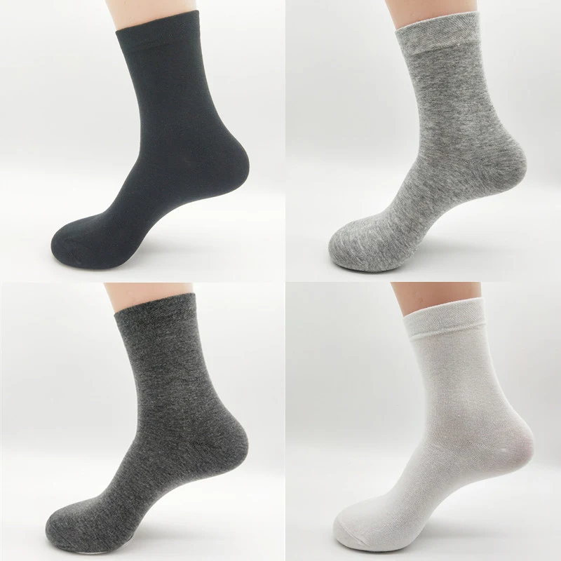 Title 1, Mens solid color socks Everyday comfort and st...