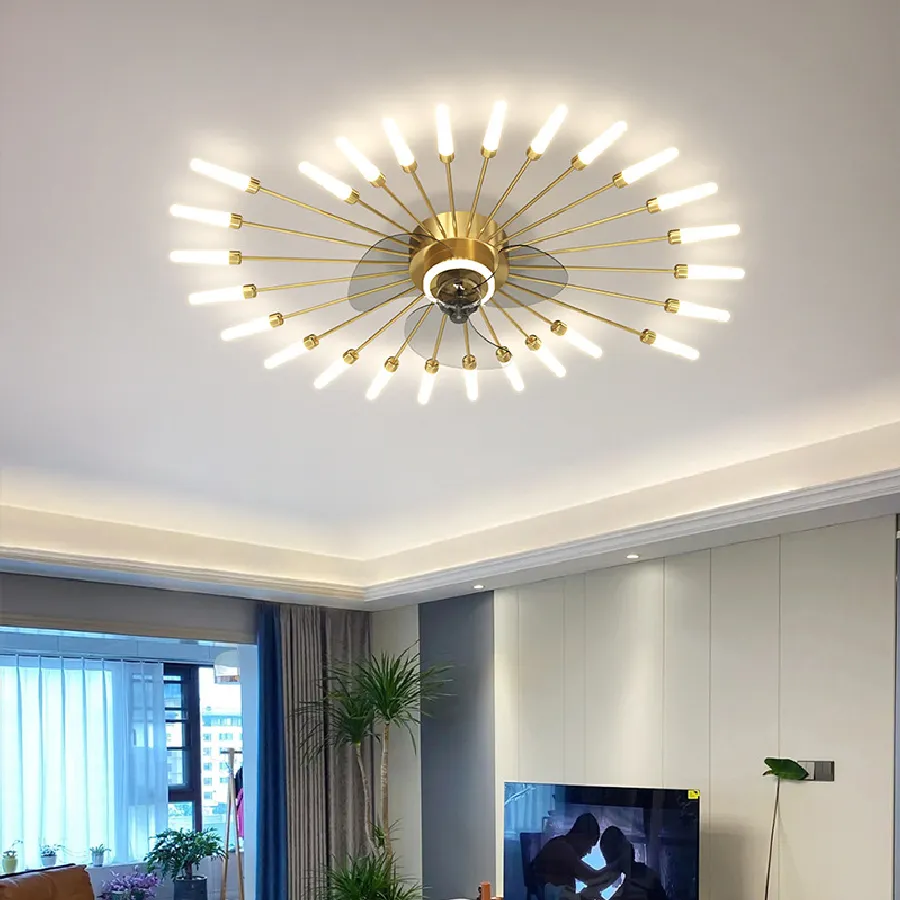 Title 3, Modern Atmosphere Household Simple Bedroom Fan ...