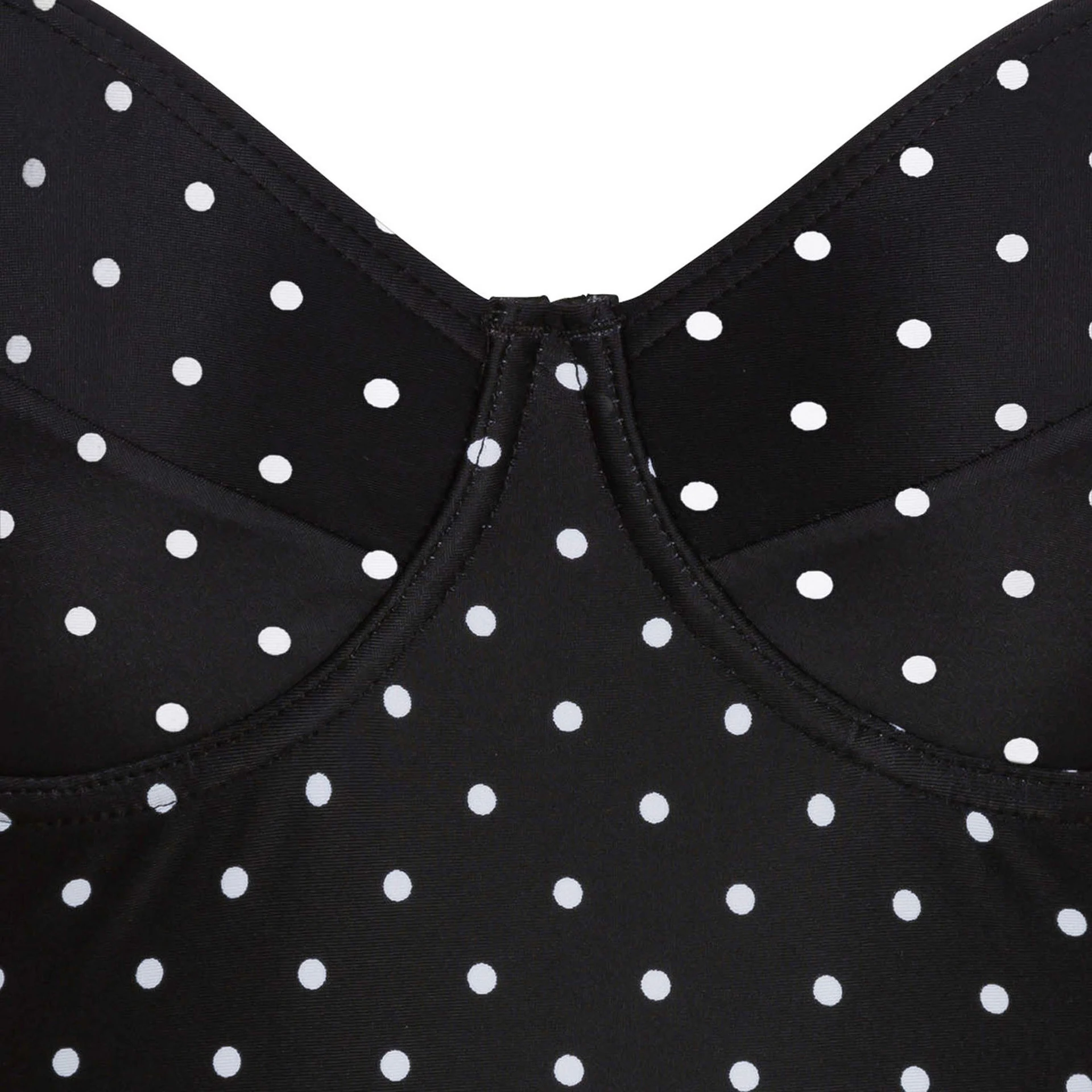 Title 3, Womens sexy one-piece polka dot print swimsuit...