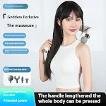 Explosion Elbow massagepistool lange handgreep rugmassage professioneel hele lichaam aderen ontspanning en herstel — foto 4