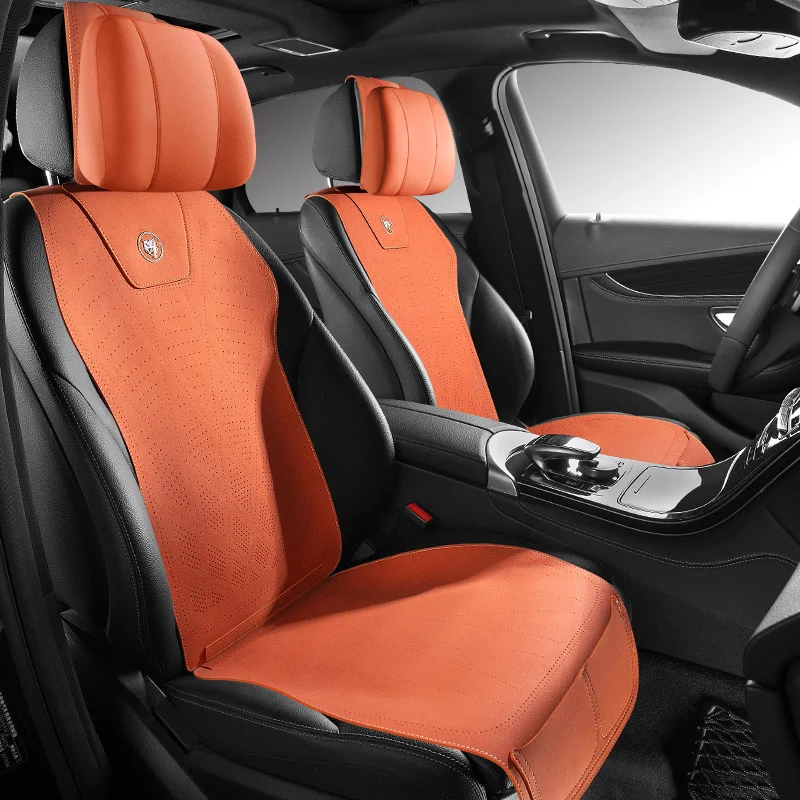 Maßgeschneiderte, ultradünne Leder-Autositzbezüge. Premium-Schutz, schlankes Design für perfekte Passform und höchsten Komfort. — foto 8