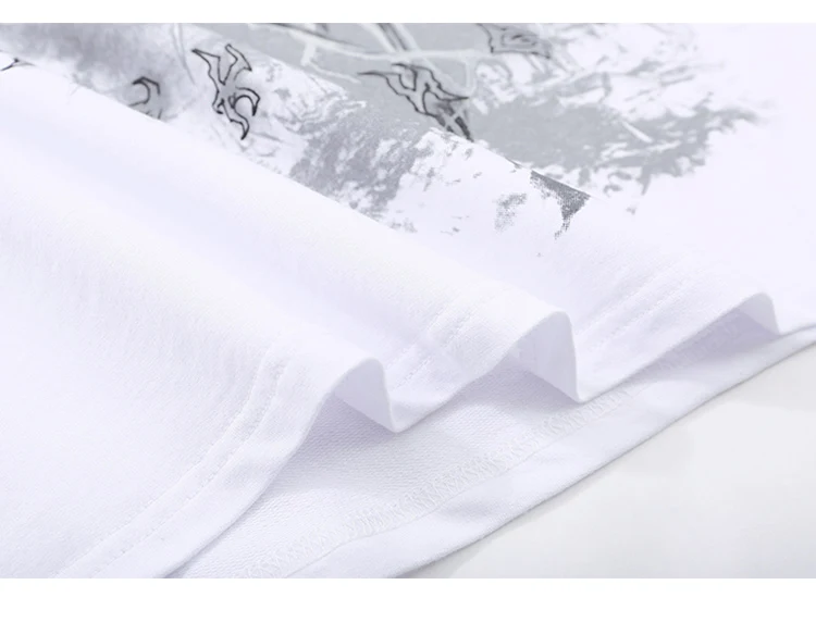 Title 8, Womens Fashionable Simple Loose Printed Cotton...