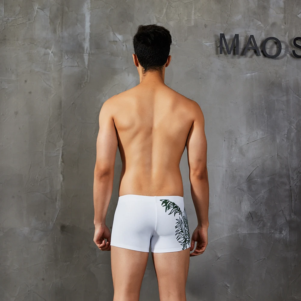 Title 4, Mens Printed Swimming Trunks Boxer for comfort...