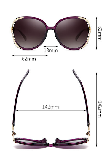 Title 1, Womens Fashion Polarized Sunglasses