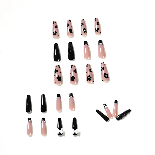Title 3, Womens Ice Transparent Wear Nail Art Patch Rem...