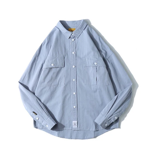 Title 6, Mens Youth Trendy Brand Loose Long-Sleeved Shi...