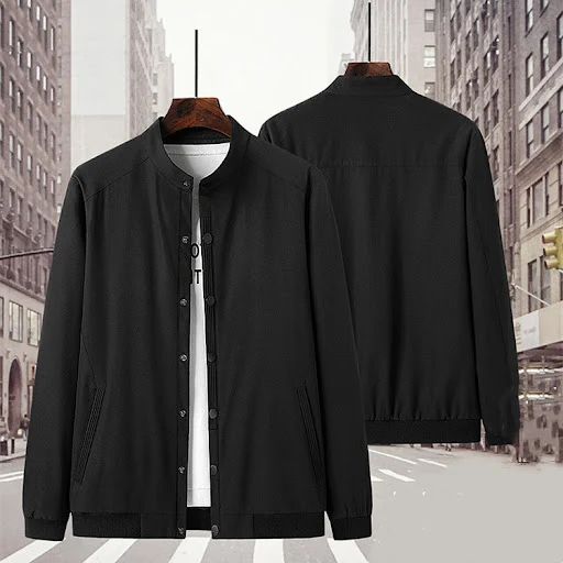 Title 7, Mens Fashion Casual Solid Color Coat Top, a co...