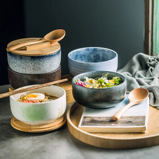 Title 5, Japanese-Style Commercial Retro Straight Noodle...