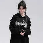 Suéter de personalidade de moda americana para homens e mulheres. Conforto e estilo casual. Perfeito para um visual moderno e despojado. — foto 1