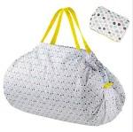 Eco-Friendly Shopping Bags Large Washable Reusable Grocery Tote Handbag Japanese Foldable Waterproof Travel Grocery Bag — photo 18