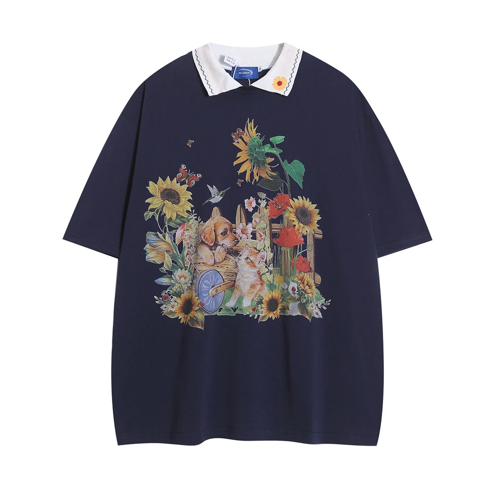 Men's Printed Casual Short-Sleeved T-shirt. Comfortable and stylish everyday wear. A versatile piece perfect for casual — photo 6