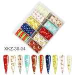 Nail Butterfly Laser Star Transfer Paper DIY. European and American style nail star transfer paper sticker for stunning — photo 8