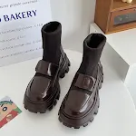 Elastic Thick Bottom All-match Increase Boots Women's Shoes, stylish and comfortable, versatile for any outfit, adding h — photo 4