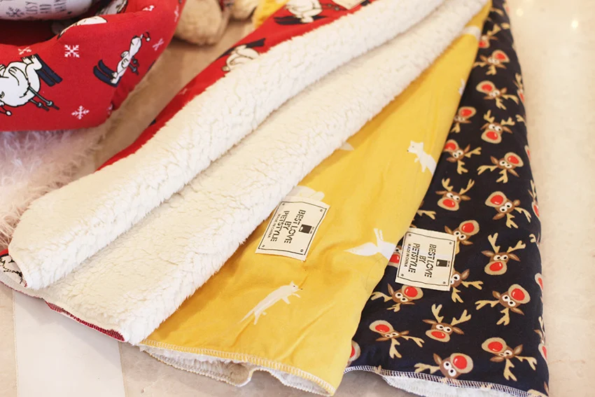 Small Square Nest Teddy Bichon Pet Kennel Dog Mat Four Seasons Universal Warm Nest provides comfort and warmth for your — photo 38