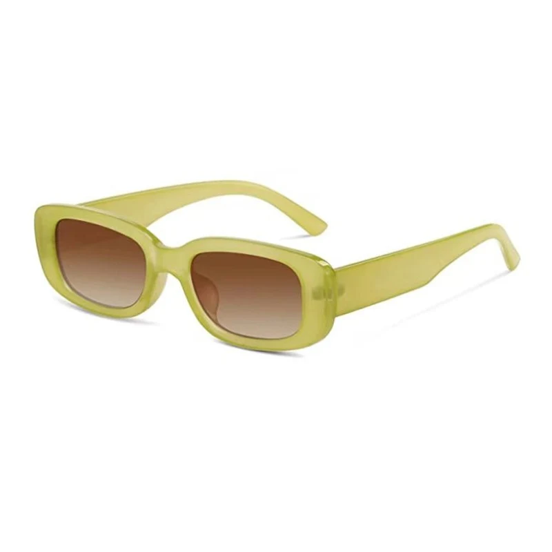 Title 8, Heren en dames mode retro zonnebril met klein f...