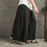 Men's Cotton and Linen Cropped Trousers for Summer. Lightweight, breathable, and comfortable pants for a relaxed and sty — photo 2