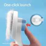 Cat Brush Pet Comb Hair Removes Dog Hair Comb Grooming Cleaner Kitten Cleaning Beauty Slicker Brush Puppy Supplies — photo 1