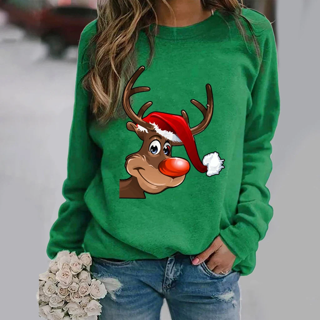 Title 12, Maglione girocollo a maniche lunghe con stampa ...
