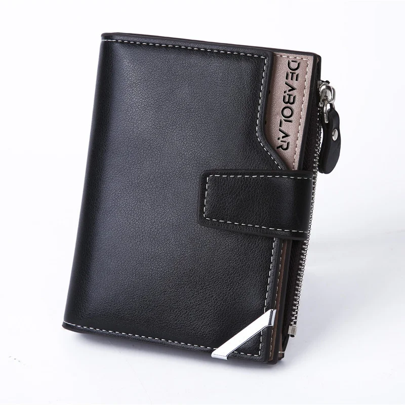 Title 4, Business Multi-Function Multi-Card Tri-Fold Wal...
