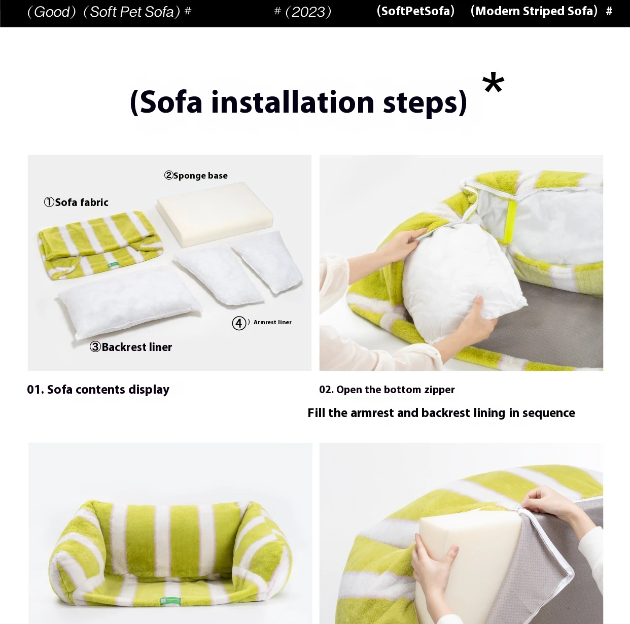 Title 1, Winter Warm Sofa Cat Nest Large Dog Bed Removab...