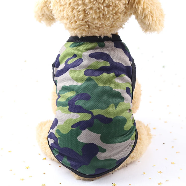 Title 6, Printed Mesh Camouflage Cartoon Vest for Dogs, ...