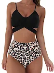 Conjunto Bikini Sexy Estampado Sólido para Mujer Push Up Traje de Baño Acolchado Realza Figura Perfecto para Playa Piscina Verano — foto 16