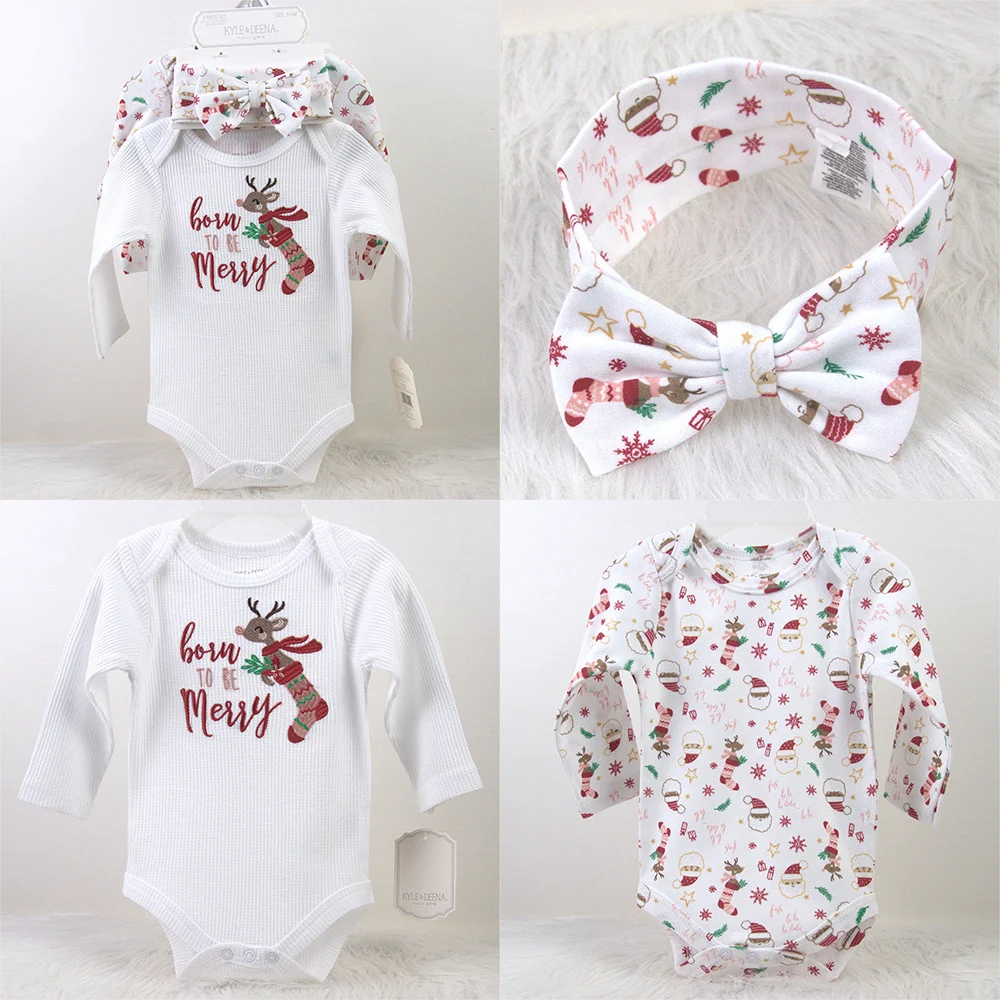 Conjunto Body Manga Longa Chapéu e Faixa para Bebê Recém-Nascido Conforto e proteção para a pele sensível do seu bebê. — foto 12