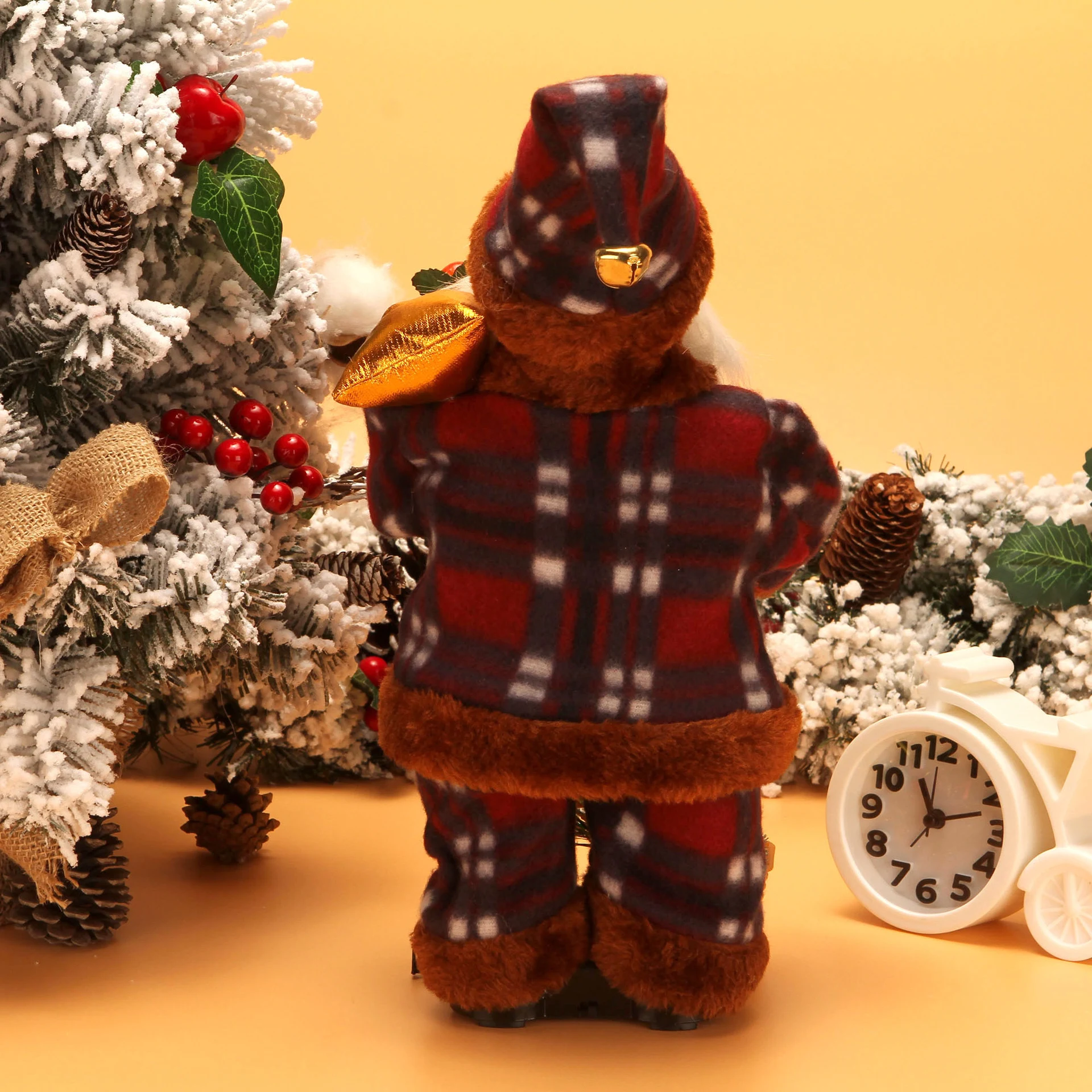 Brinquedos criativos de Papai Noel elétricos, presentes infantis que promovem a diversão e a alegria, ideais para crianças. — foto 7