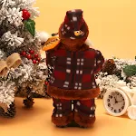 Brinquedos criativos de Papai Noel elétricos, presentes infantis que promovem a diversão e a alegria, ideais para crianças. — foto 7