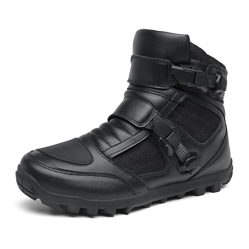 Botas de Moto Masculinas Cavaleiro Coloridas Quatro Estações Conforto e Segurança para Motociclistas Botas de Motociclismo Ideais Para Todas as Estações — foto 22