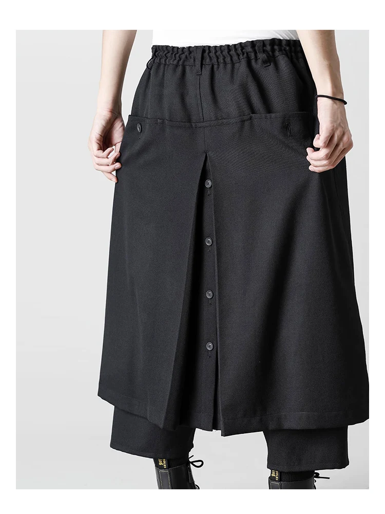 Title 5, Fashionable Loose-Cut Culottes for Men and Wome...