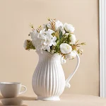 Ceramic Single Ear Modern Minimalist Living Room Flower Arrangement Desktop Floral Ornament, perfect for home or office — photo 26