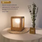 Wood Table Lamp