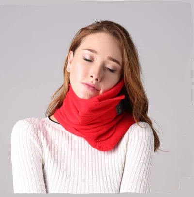 U-Shaped Neck Pillow with Custom Neck Scarf, Travel Pillow for Comfort and Support, Perfect for Long Journeys — photo 7