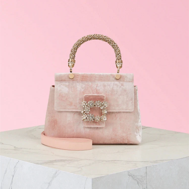 Niche Rhinestone Flower Diamond Tote Bag, a Stylish and Sparkling Handbag for Women, Perfect for Adding Glamour to Any O — photo 6