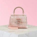 Niche Rhinestone Flower Diamond Tote Bag, a Stylish and Sparkling Handbag for Women, Perfect for Adding Glamour to Any O — photo 6