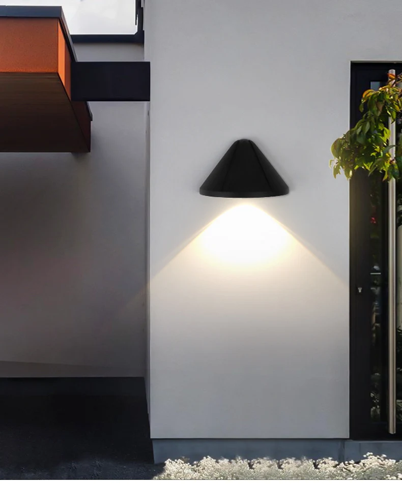 Title 5, Modern Simple Waterproof LED Door Spotlight. En...