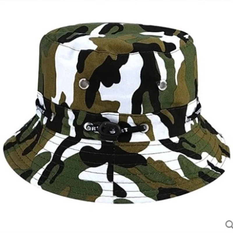 Outdoor Mountaineering Perforated Rope Basin Sun Hat offers breathable sun protection, ideal for hiking, camping, and mo — photo 13
