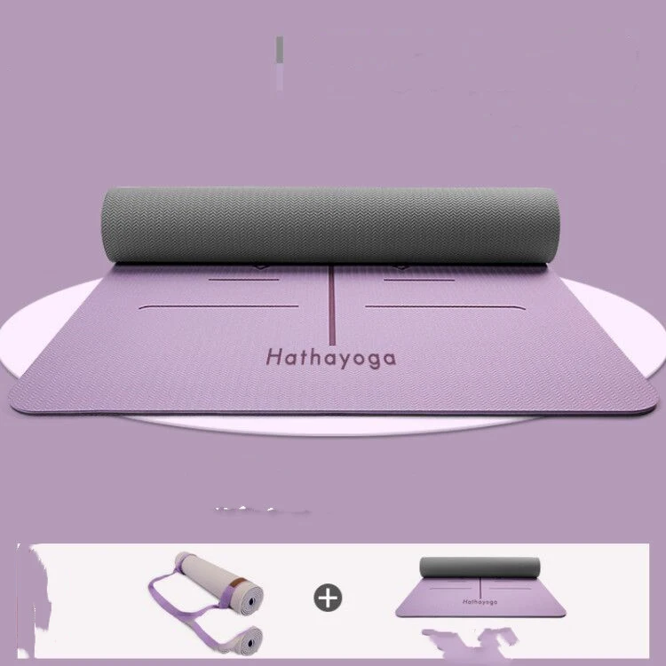 Title 2, Fitness Exercise Mat for Beginners Non-Slip Yog...