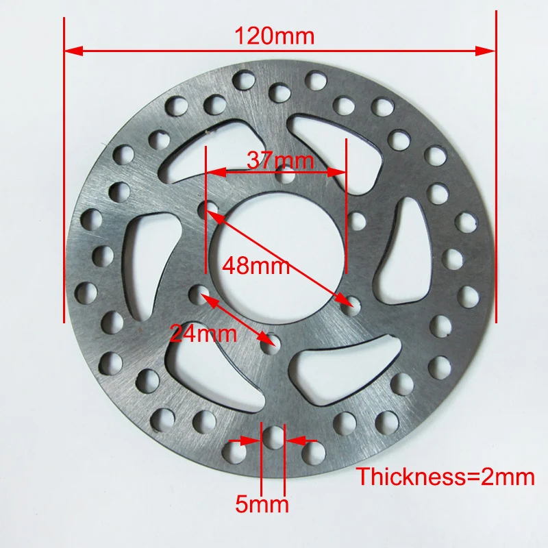 Title 1, 6 Hole 160mm 140mm 120mm Disc Brake Rotor With ...