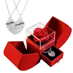 Letter Necklace With Gift Box