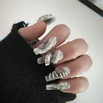 Hand-worn National Style Nail Art Dragon's Biography Fake Nails Nail Stickers, New Chinese Style Manicure, Easy Applicat — photo 4