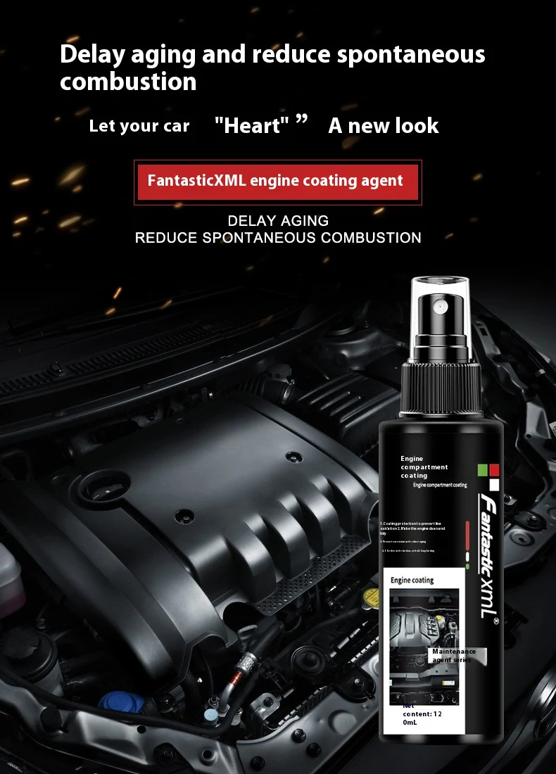Car Engine Coating Engine Compartment Protection Shields Against Corrosion and Wear Enhances Engine Life and Preserves V — photo 9