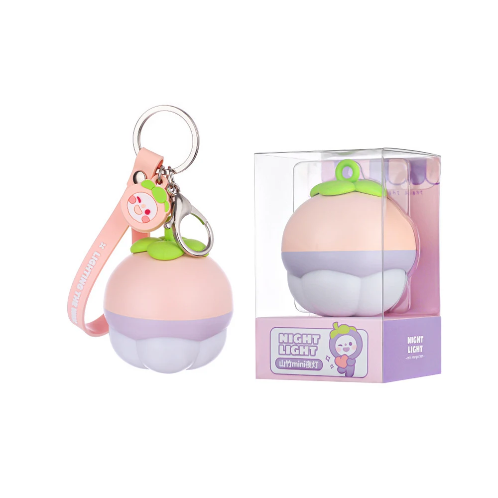Title 3, Mangosteen Fruit Key Chain Small Night Light – ...