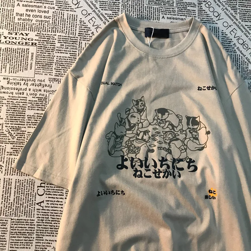 It's Like A New Year American Retro Fun Printed Short Sleeve. Enjoy the summer in style with this comfortable and unique — photo 7