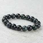 Pingente Buda Guanyin de Jade Verde Escuro Serpentina Jade Preto Verde. Paz, sorte e proteção em sua vida diária. — foto 7